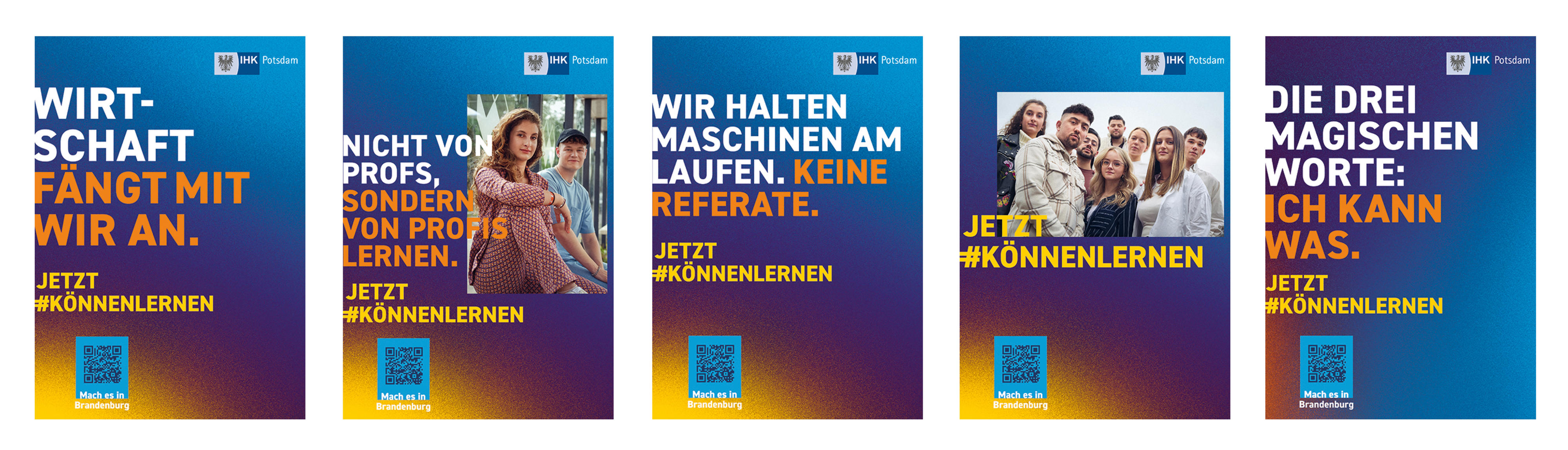 Finde Deinen Weg ins Berufsleben. Mach es in Brandenburg