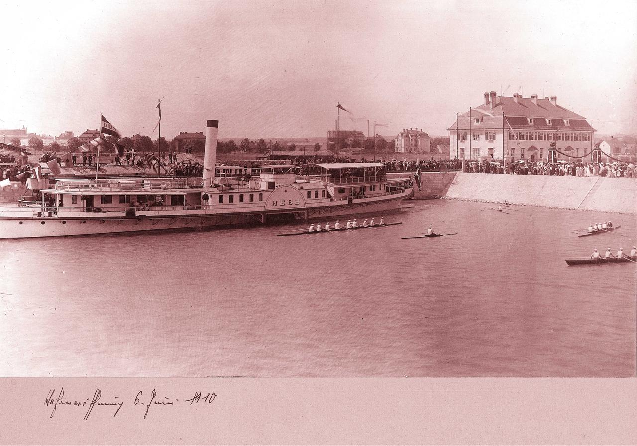 Hafen Regensburg 1910