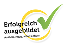 Logo der Initiative erfolgreich ausgebildet
