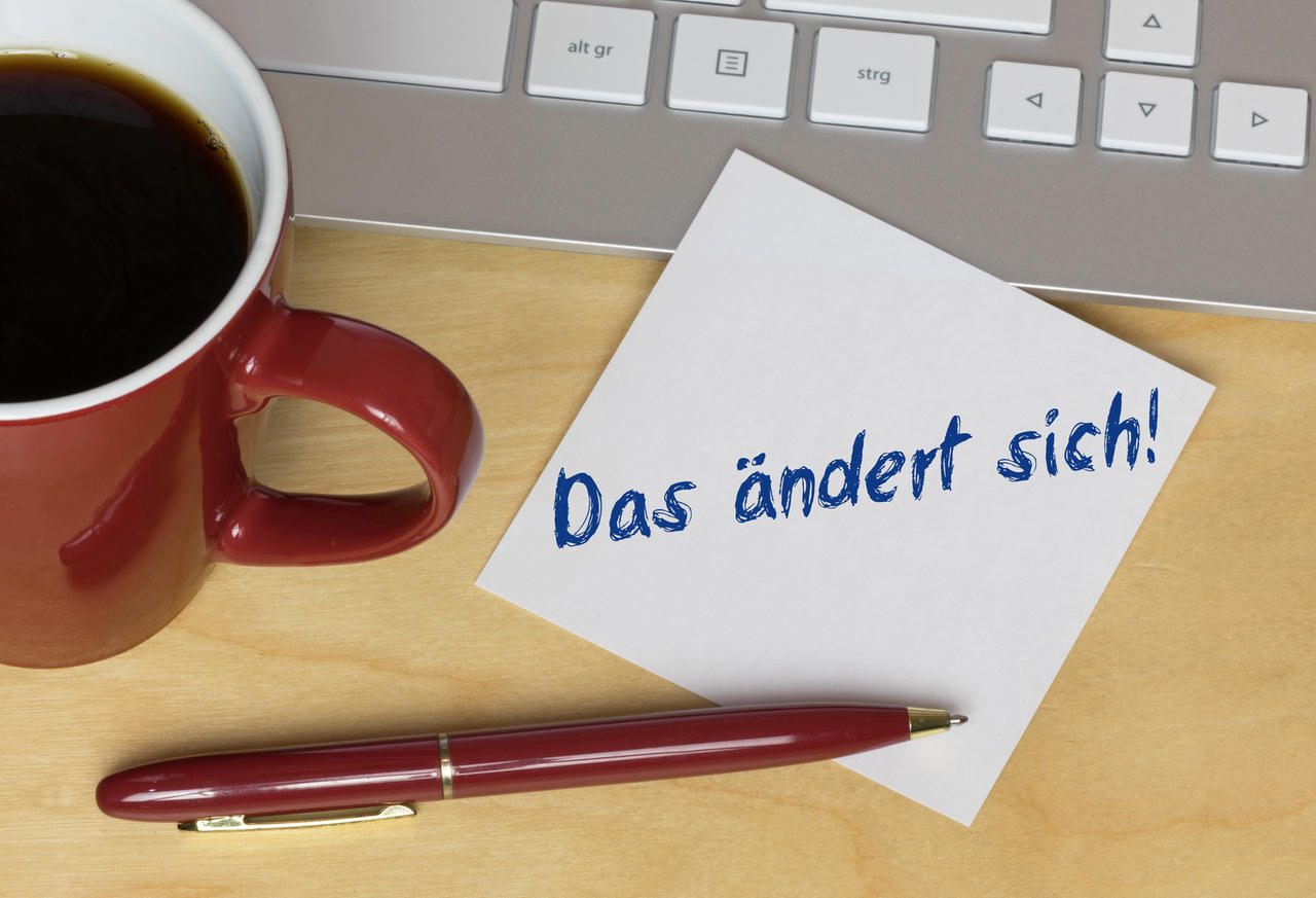 das ändert sich