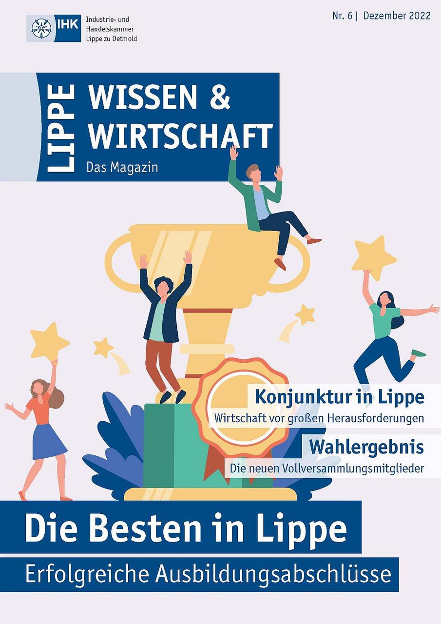Titelbild des IHK-Magazins im November und Dezember 2022.