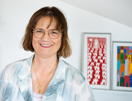 Mediatorin Uta Steinbach