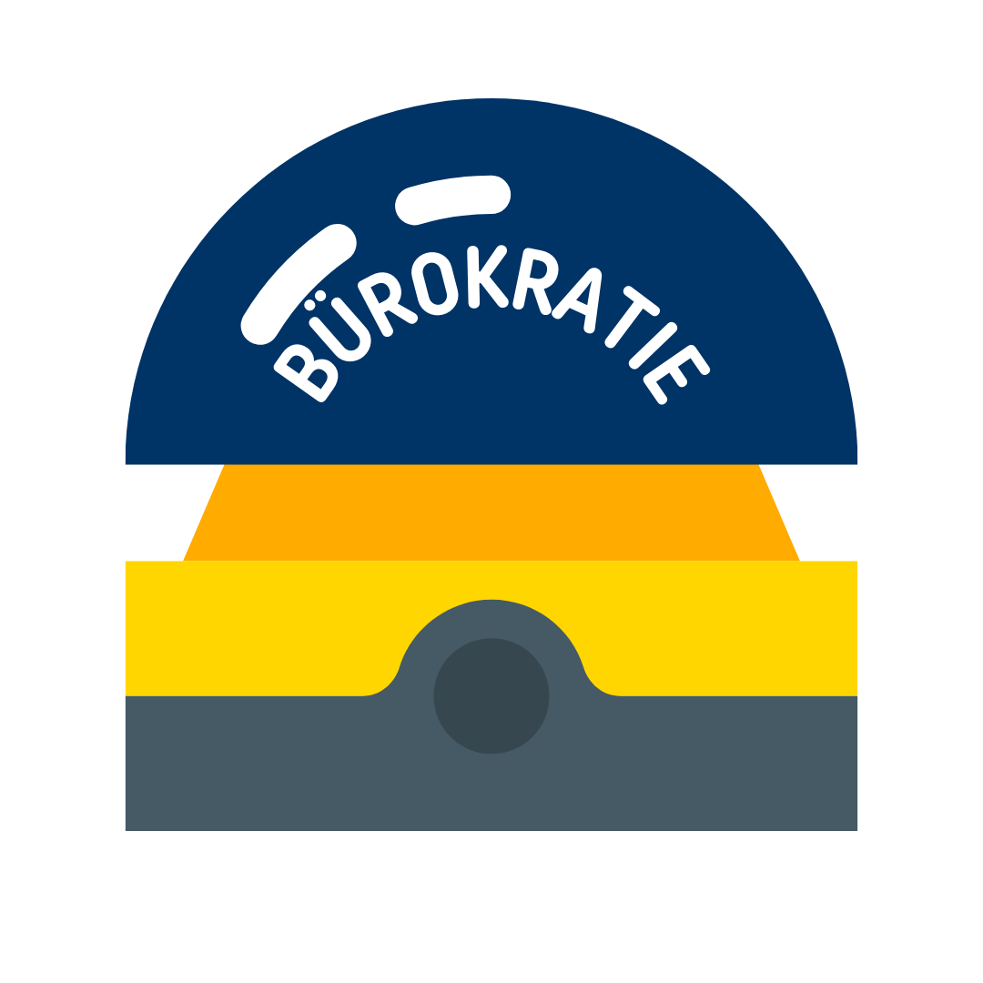 B&uuml;rokratie-Buzzer-Logo