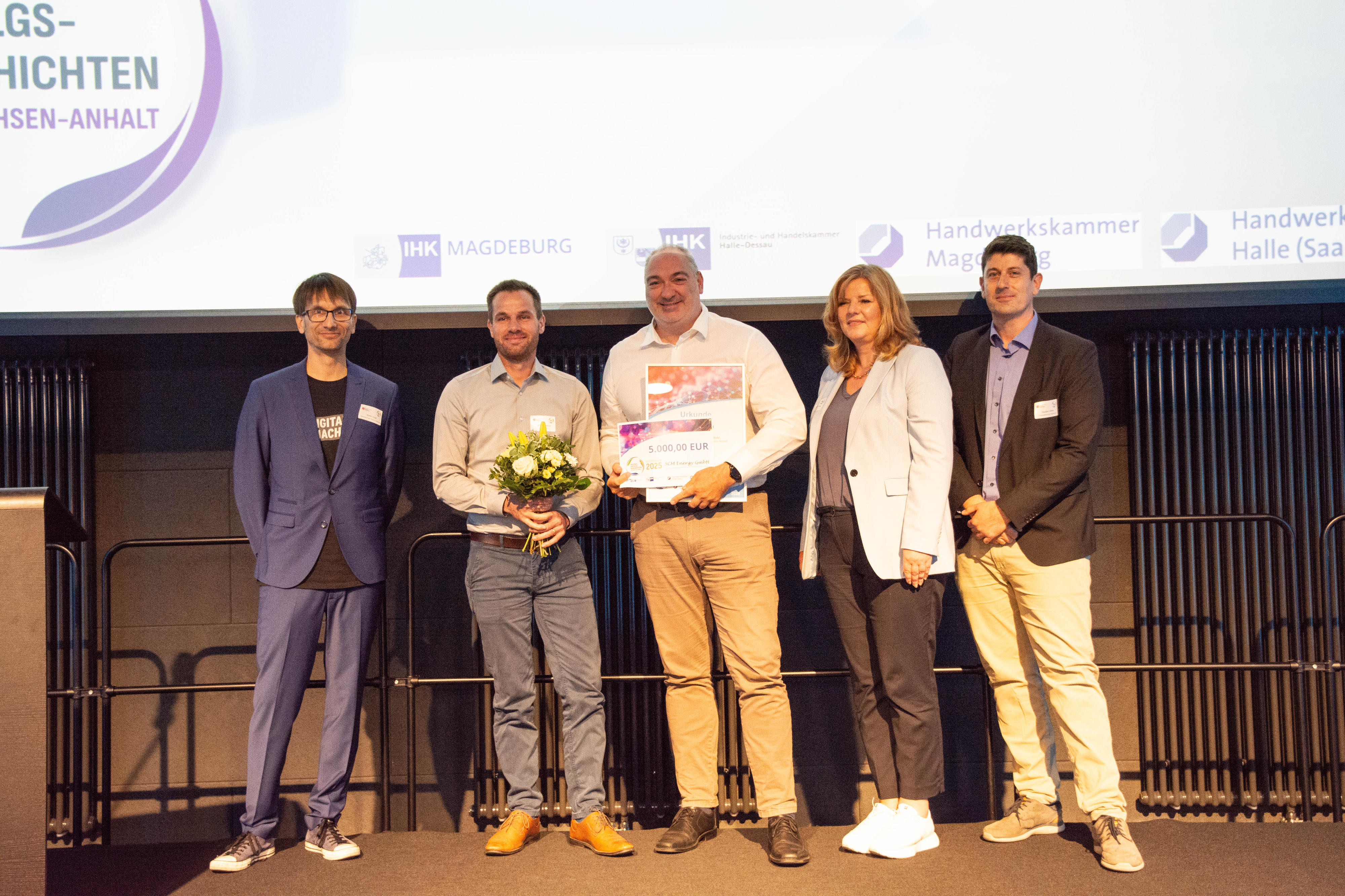 Der erste Platz geht an die SCM Energy GmbH aus Pretzier.