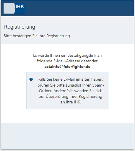 Screenshot Anwendung ASTA-Infocenter
