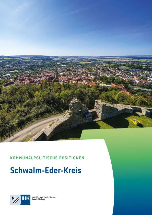 Titelbild Kommunalpolitische Positionen mit Blick auf die Kreisstadt Homberg