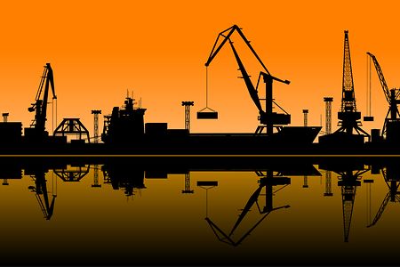 Seehafen Transport