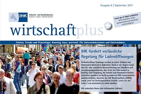 Wirtschaftplus Cover Ausgabe 8
