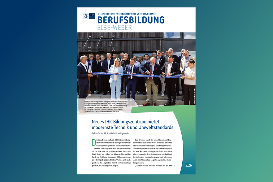 Titelseite der BERUFSBILDUNG