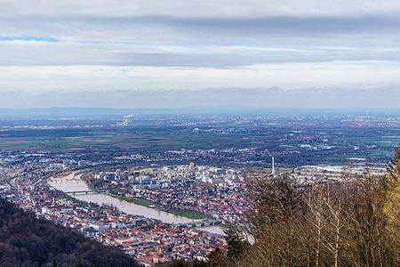 Blick &uuml;ber die Metropolregion Rhein-Neckar