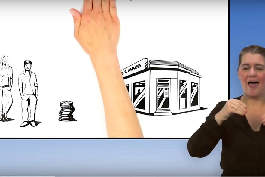 Screenshot vom Video IHK einfach erkl&auml;rt in Geb&auml;rdensprache