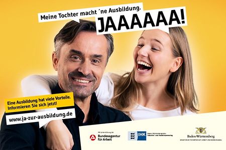 Kampagnenbild Ja zur Ausbildung