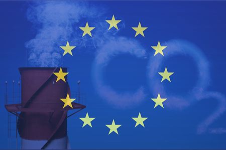 Europa-Sterne-CO2