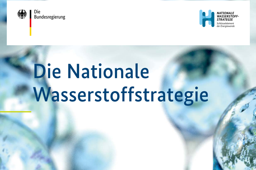 die nationale Wasserstoffstrategie Titelseite