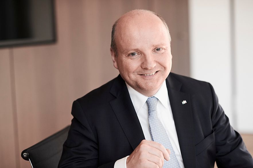 Dr. Benedikt H&uuml;ffer, ehemaliger Pr&auml;sident der IHK Nord Westfalen