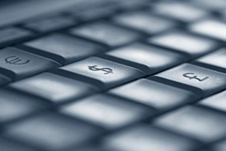 Tastatur mit W&auml;hrungssymbolen