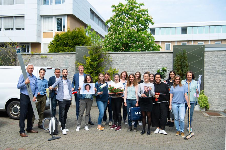 Das Team vom Bau