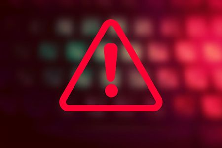 Futuristic Digital Technology Vector Background. Cyber Attack, Ransomware, Malware, Scareware