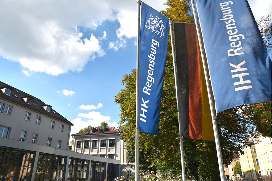 Das Hauptgeb&auml;ude der IHK Regensburg f&uuml;r Oberpfalz / Kelheim 