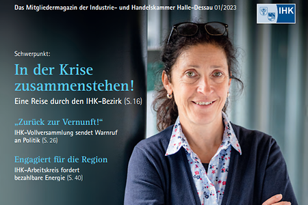 Titelbild Mitteldeutsche Wirtschaft 01/2023