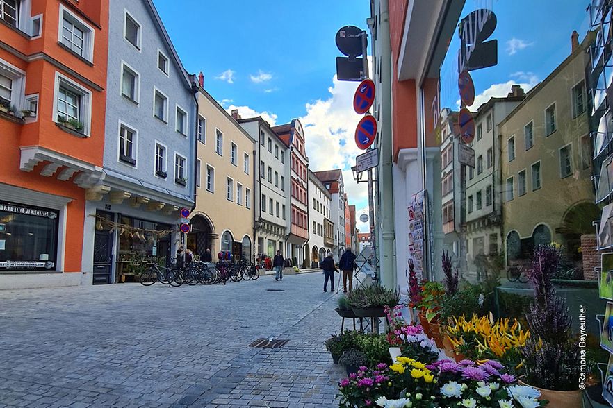 Ein Foto der Wahlenstra&szlig;e in Regensburg
