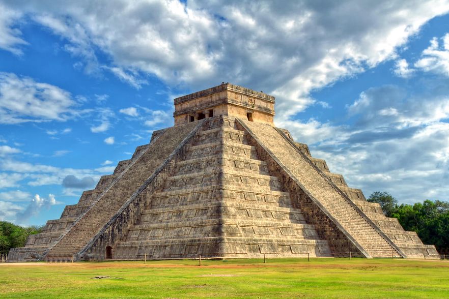 Ruinenst&auml;tte Chichen Itza auf der mexikanischen Halbinsel Yucat&aacute;n