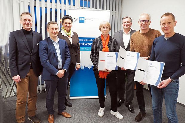 Ehrungen Regionalversammlung Werra-Mei&szlig;ner