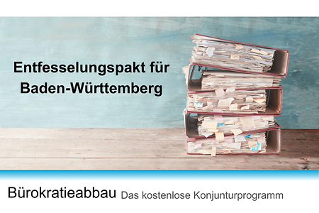Entlastung BW - B&uuml;rokratie