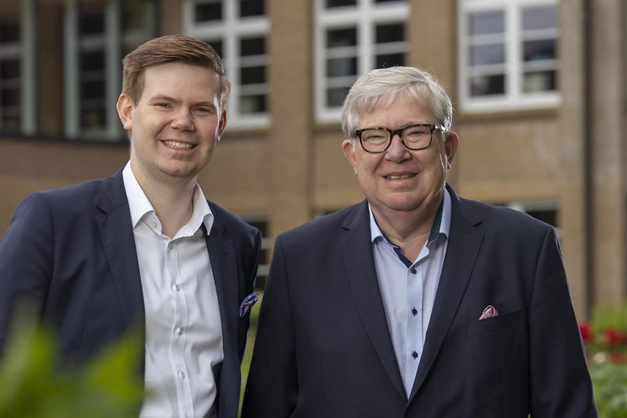 Sönke und Hans-Werner Behmer