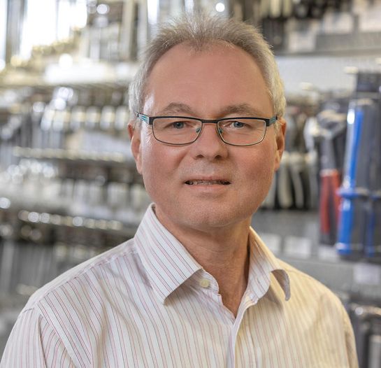 Manfred Sax, Geschäftsführer der Sax GmbH