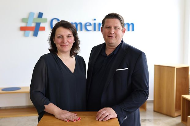 Martina Pape und Alexander Starke