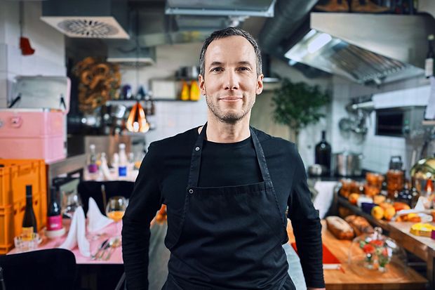 Balthazar Helwig in der K&uuml;che
