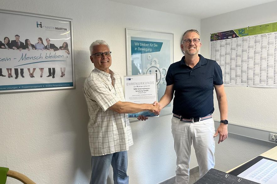 Firmenbesuch Hr Martin