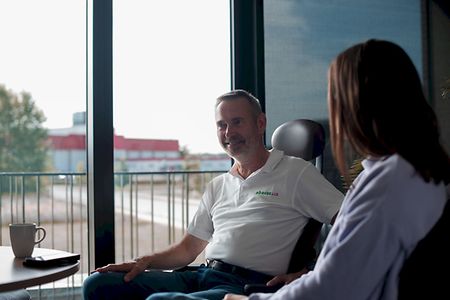 Thomas und Katharina Kluth im Gespr&auml;ch