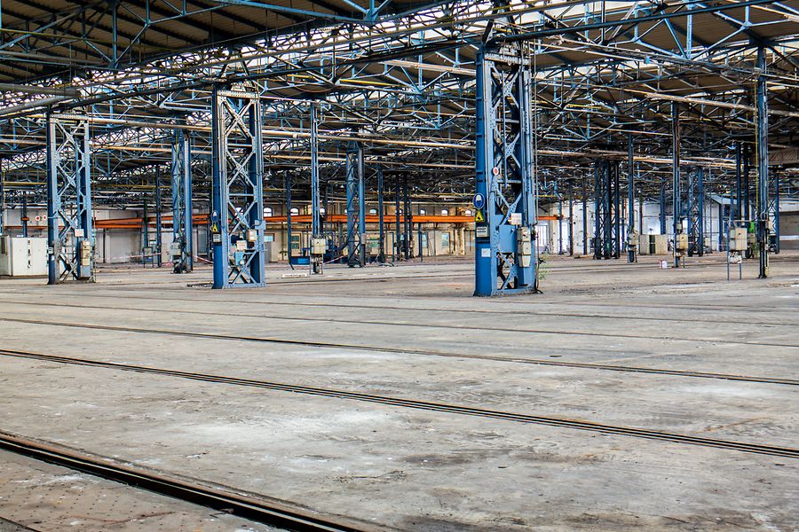 Konjunkturkrise Stillstand Industrie