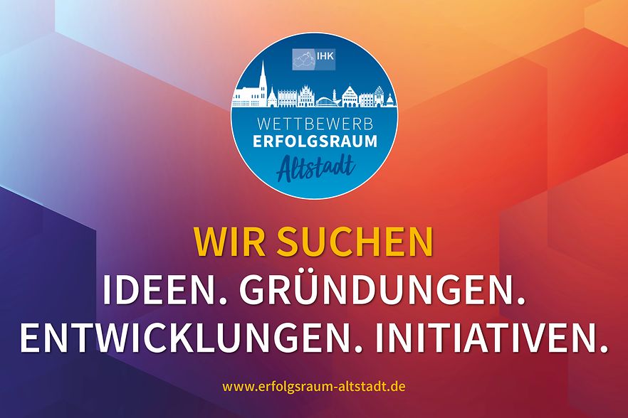 Wir suchen: Ideen, Gr&uuml;ndungen, Entwicklungen, Initiativen