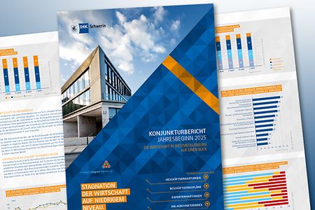 Cover des Konjunkturberichtes zu Jahresbeginn 2025