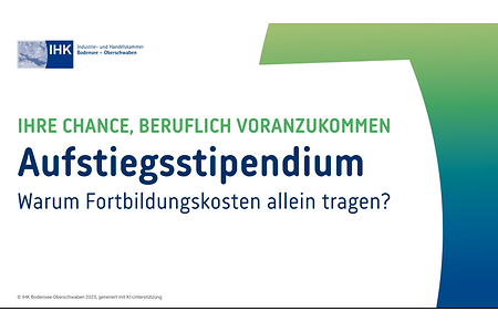 Titelseite des KI-Videos zum Aufstiegsstipendium