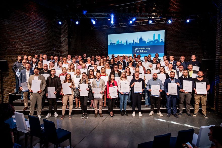 Gruppenfoto der Ausgezeichneten