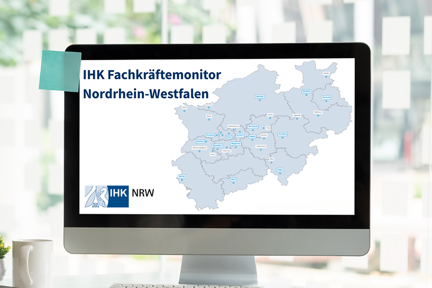 Das Bild zeigt ein Symbolbild f&uuml;r den NRW-Fachkr&auml;ftemonitor