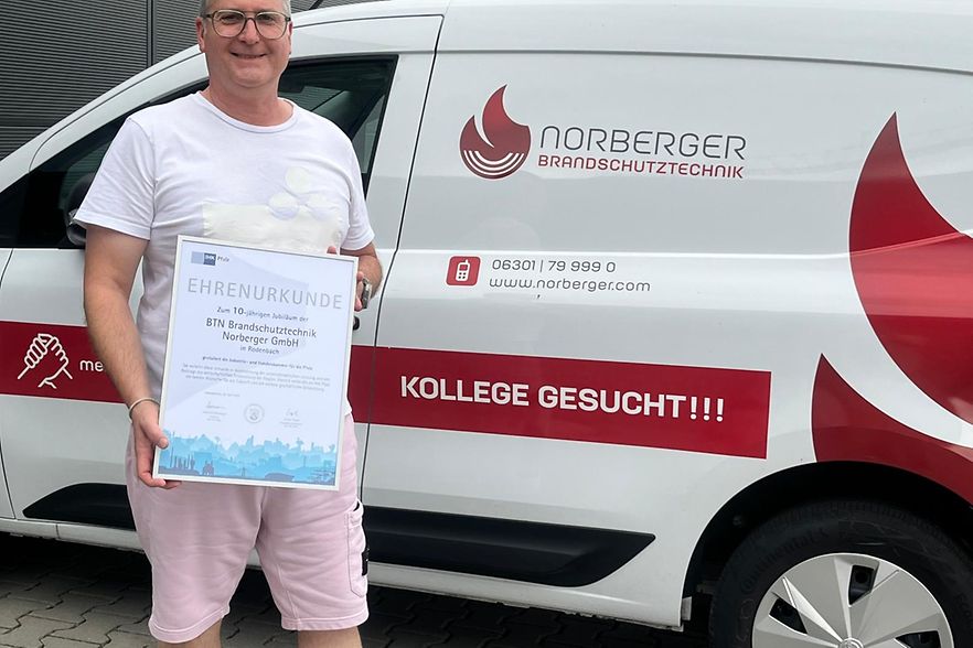 Michael Norberger von BTN Brandschutztechnik Norberger GmbH in Kaiserslautern