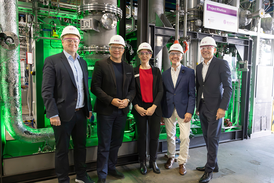 Besuch beim Bioreaktor der Rheticus-Anlage