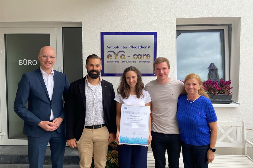 Zu Besuch bei eva-care Pflegedienst