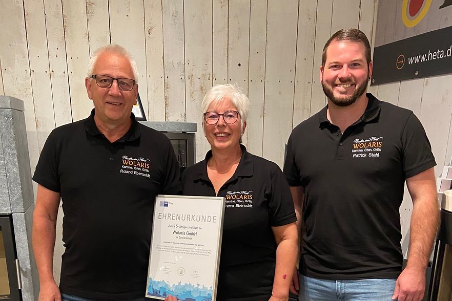 Wir gratulieren der Wolaris GmbH zum Firmenjubil&auml;um