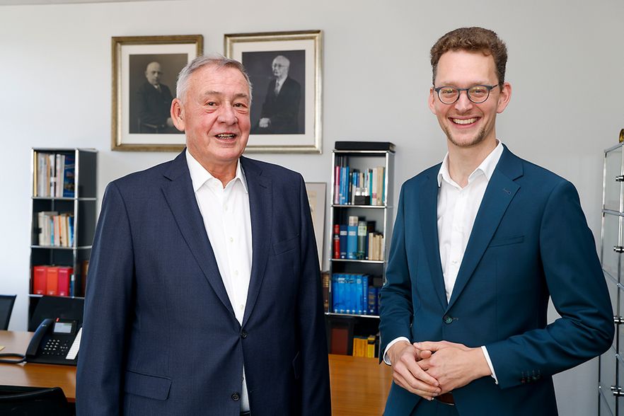 Karl-Wilhelm Faber und Dr. Florian Steidl
