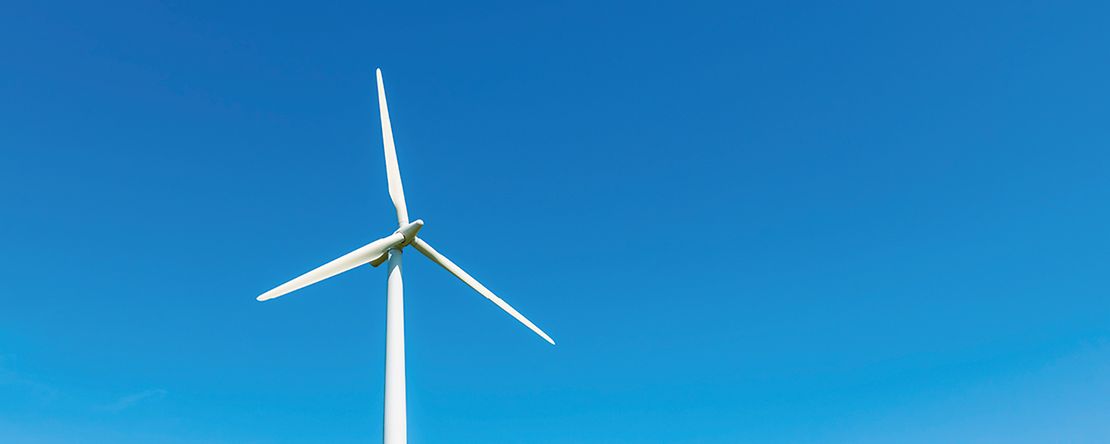 Symbolbild Windkraftwerk