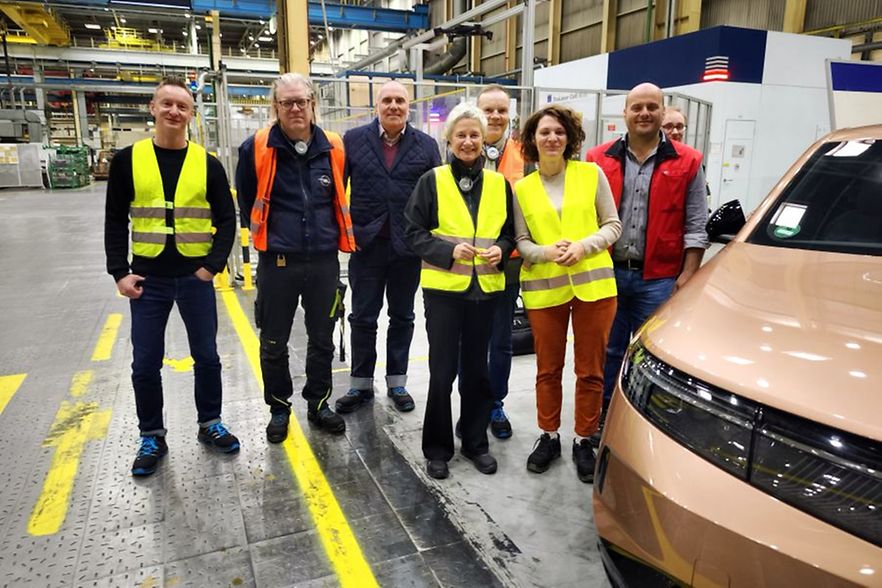 Bilyana Stern, Veronika Pommer, Beate Kimmel, Philip Pongratz, Tim Teubner-Littig Opel Automobile GmbH in Kaiserslautern