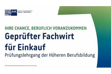 Titelseite des KI-Videos zum Gepr&uuml;ften Fachwirt f&uuml;r Einkauf
