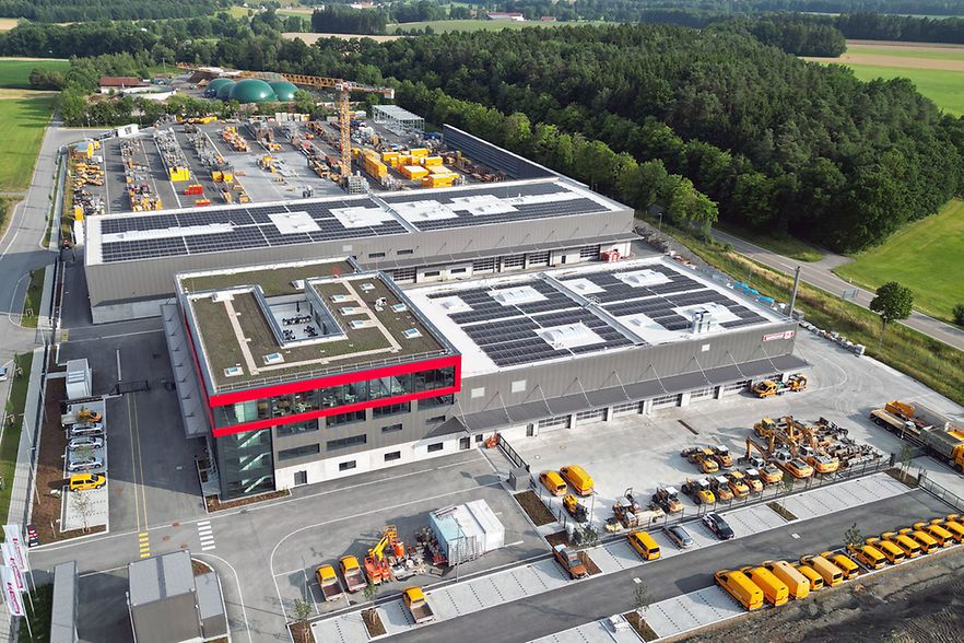 Die W. Markgraf GmbH & Co. KG aus der Vogelperspektive