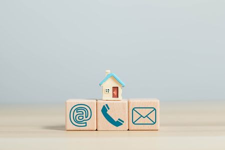 Telefon, Haus, Kontakt